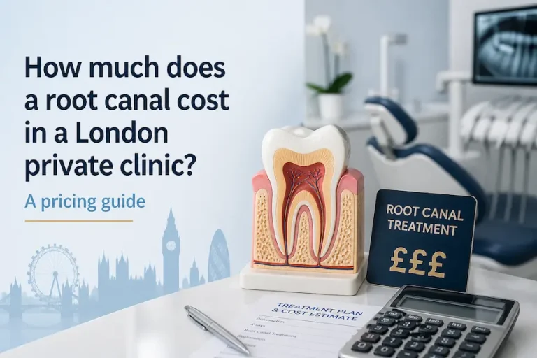 How much does a root canal cost in a London private clinic? A pricing guide